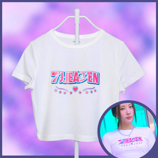 PURPLE KISS '7HEAVEN' Crop Top