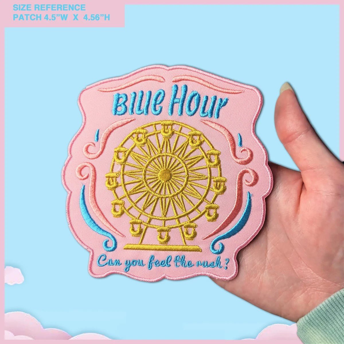 Tomorrow X Together (TXT) ‘Blue Hour’ Embroidered Patch